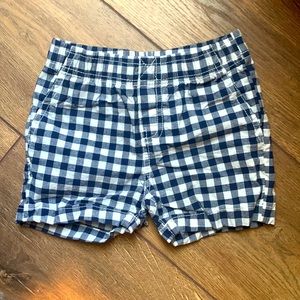 Carter’s Navy Gingham Shorts
